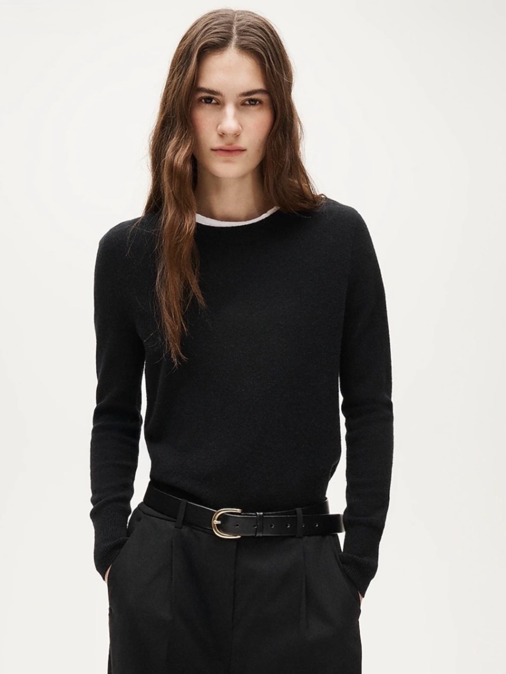 J. Crew | Black 100% Cashmere Sweater, S